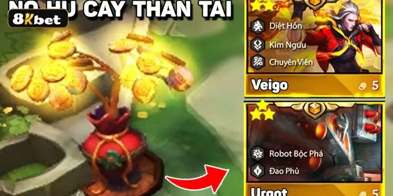 Giao diện rực rỡ và đậm chất Á Đông của trò chơi Nổ hũ Cây Phú Quý